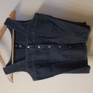 Levi's Denim Tank Top Size Medium